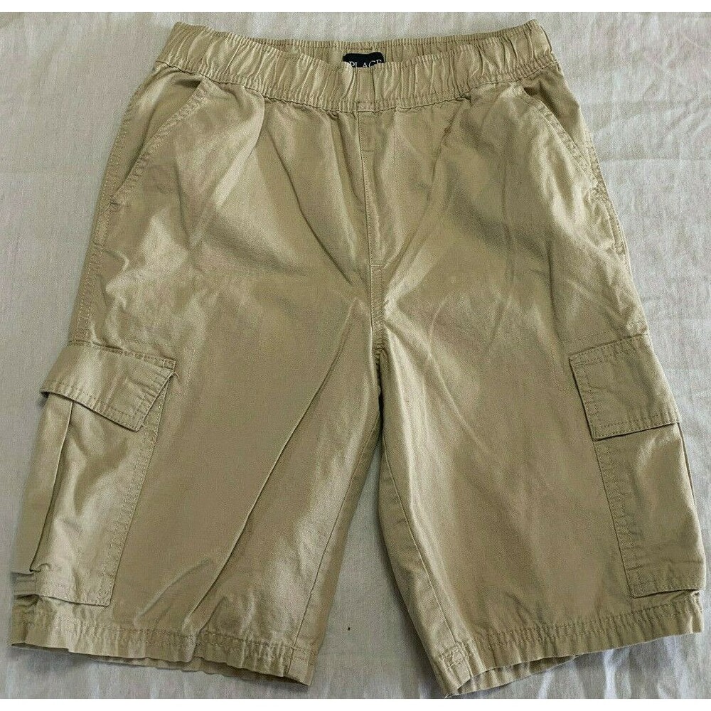 THE CHILDRENS PLACE BOYS COTTON CARGO SHORTS SIZE 14